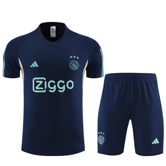 KIT TRAINING AJAX AMSTERDAM BLEU 2023/2024