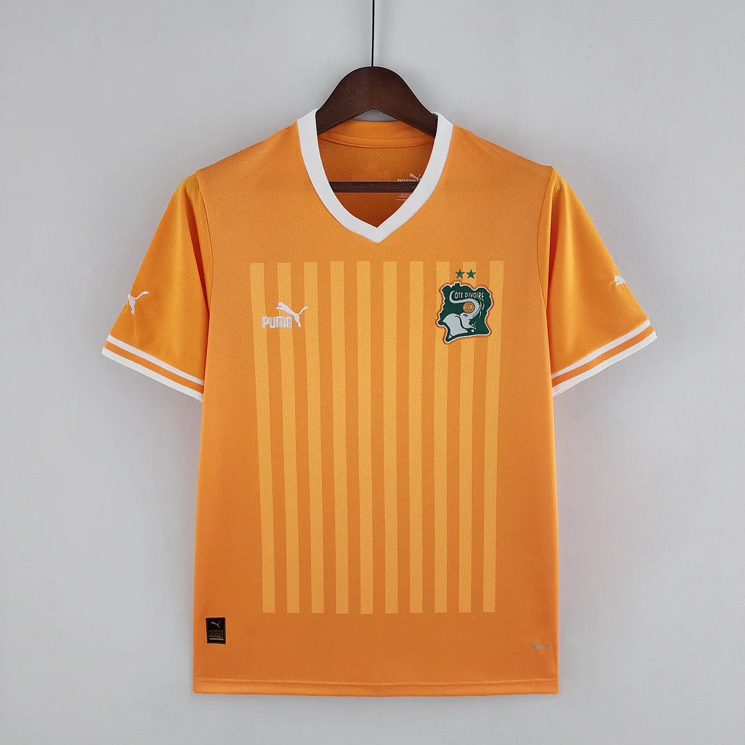 Maillot domicile de l'équipe nationale de Côte d'Ivoire 2022