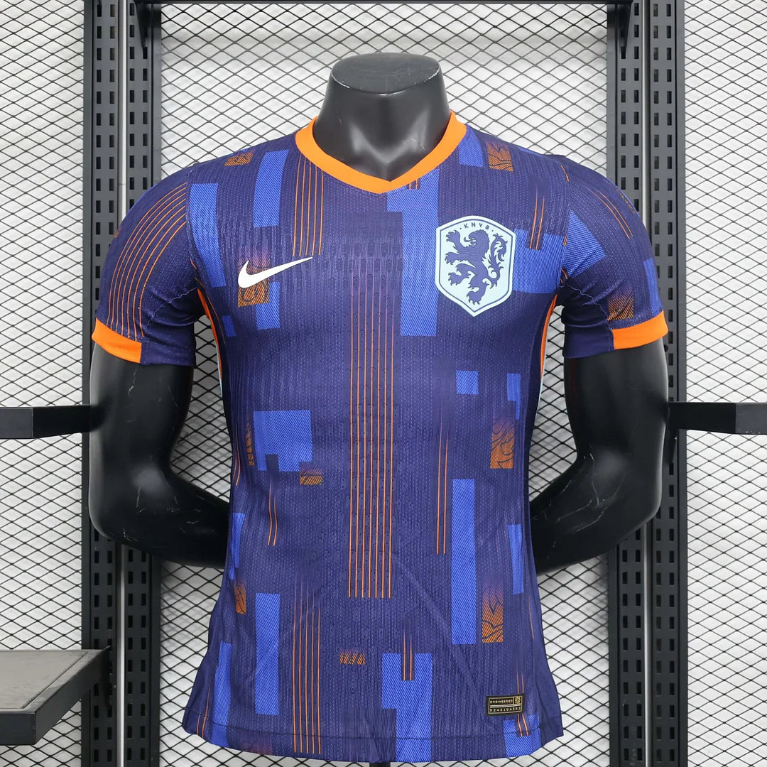 Maillot domicile de l'équipe nationale des Pays-Bas, version joueur 2024/2025