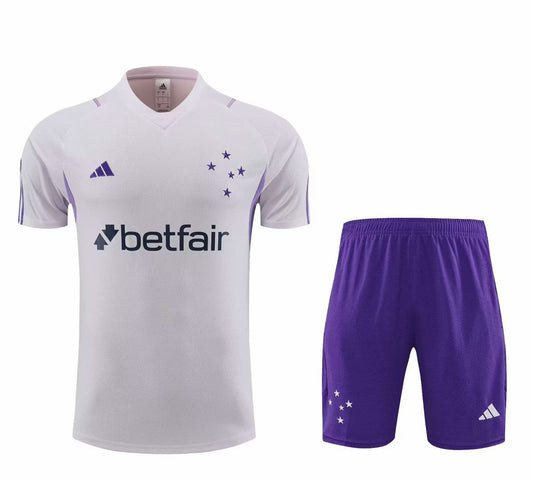 KIT TRAINING CRUZEIRO BLANC 2023/2024