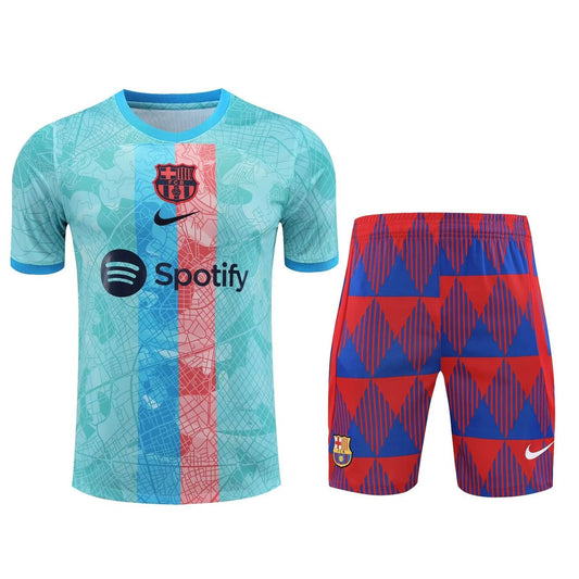 KIT TRAINING FC BARCELONA BLEU (1) 2023/2024