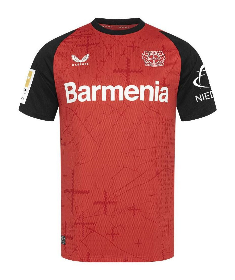 MAILLOT BAYER 04 LEVERKUSEN DOMICILE 2024/2025