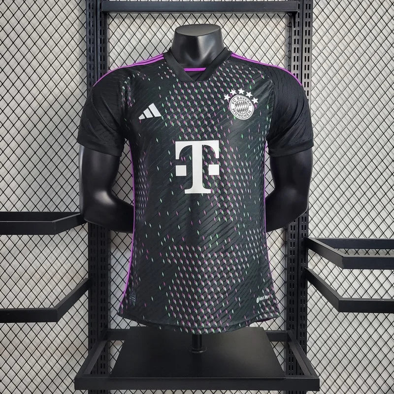 Maillot de football extérieur Bayern Munich 2023/2024, version joueur