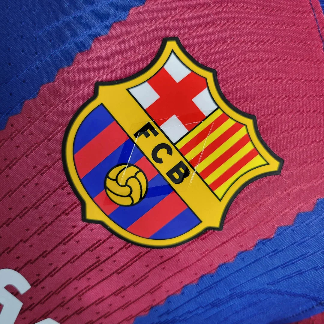 Maillot de football domicile FC Barcelone version joueur