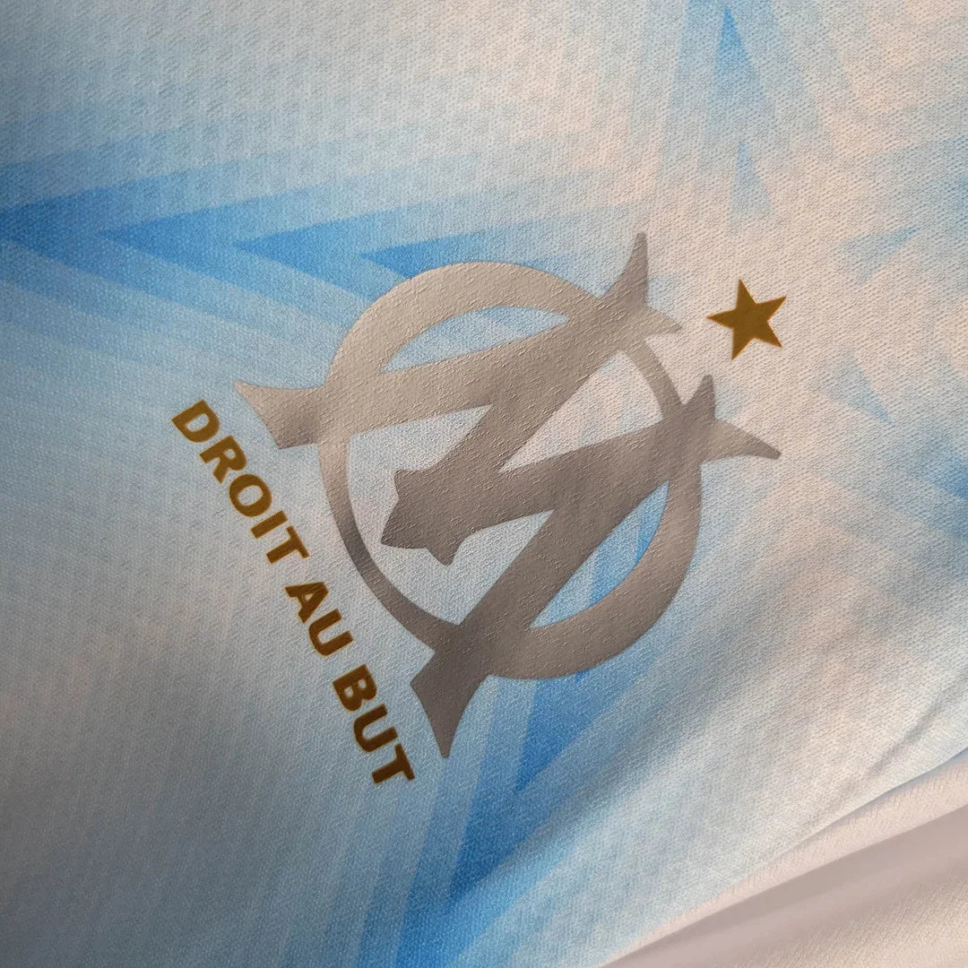 Maillot de football 30e anniversaire édition de l'Olympique de Marseille 2023-2024