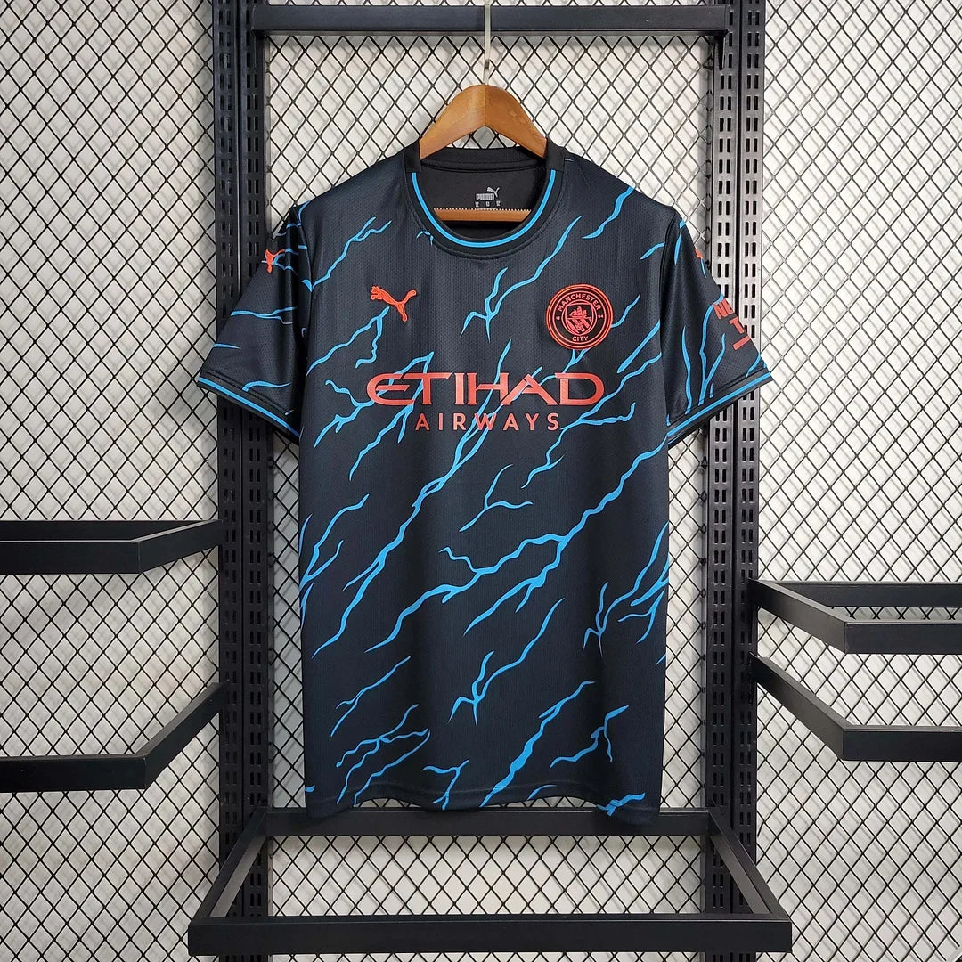 Maillot de football troisième extérieur de Manchester City 2023/2024