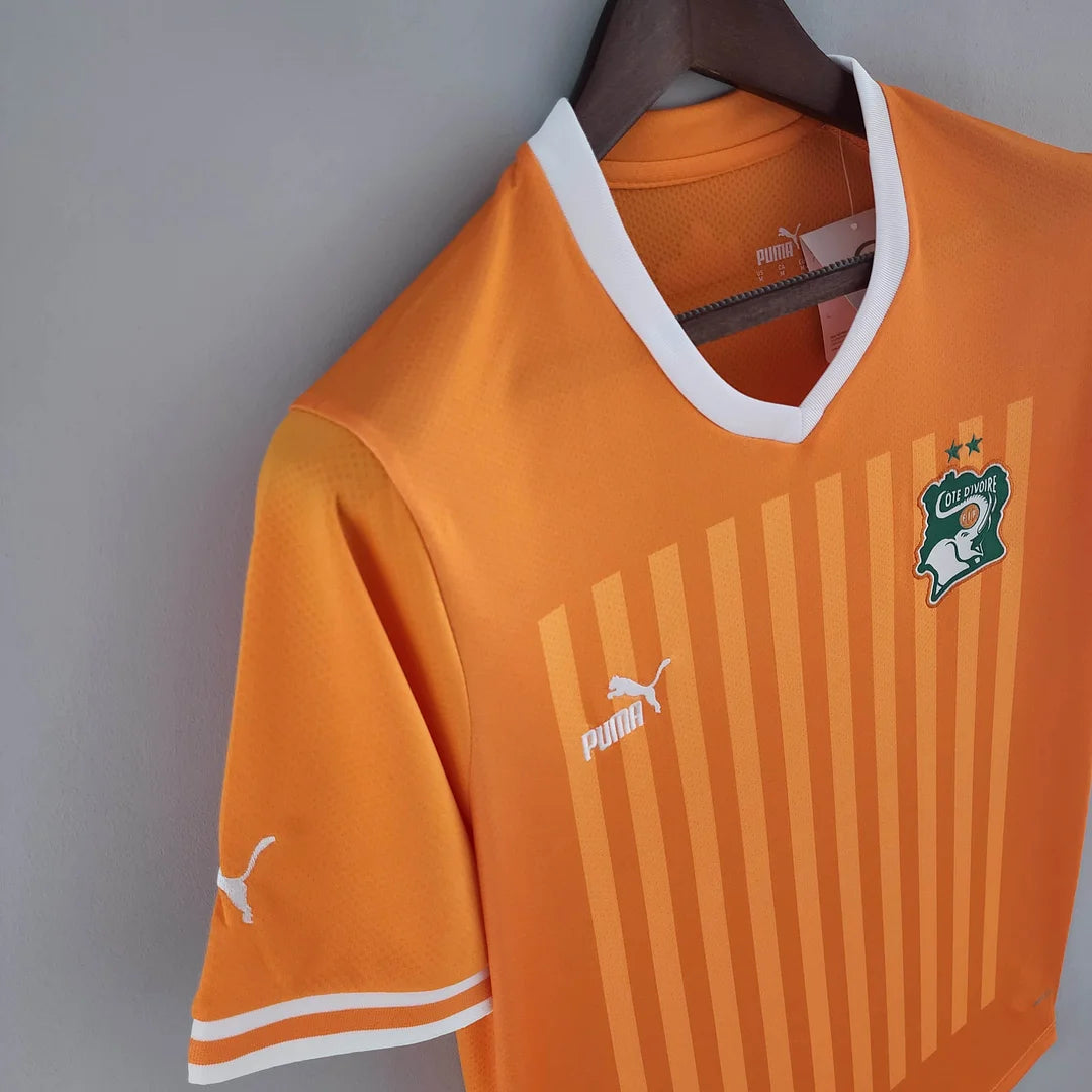 Maillot domicile de l'équipe nationale de Côte d'Ivoire 2022