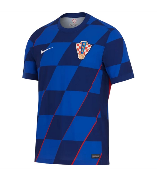 Maillot de football extérieur Croatie EURO 2024